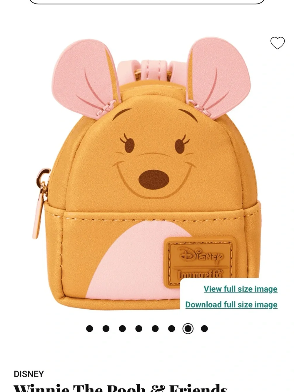Loungefly Disney Mini Backpack Charm